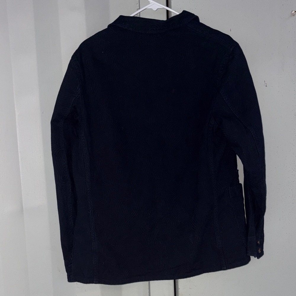 Unbranded Men's Navy Lightweight Shirt Jacket - Picture 5 of 7